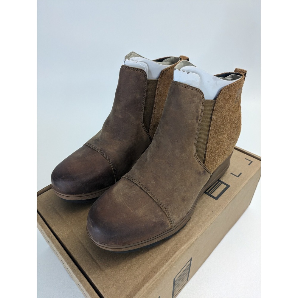 Sorel Women's Evie Pull-On Boot - Velvet Tan - Size 7 - Picture 2 of 8